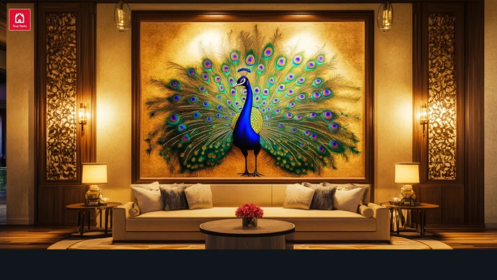 Peacock Painting Vastu